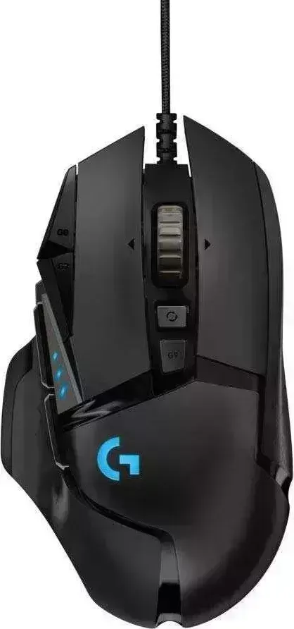 Мышь компьютерная LOGITECH G502 Hero черный (910-005469)