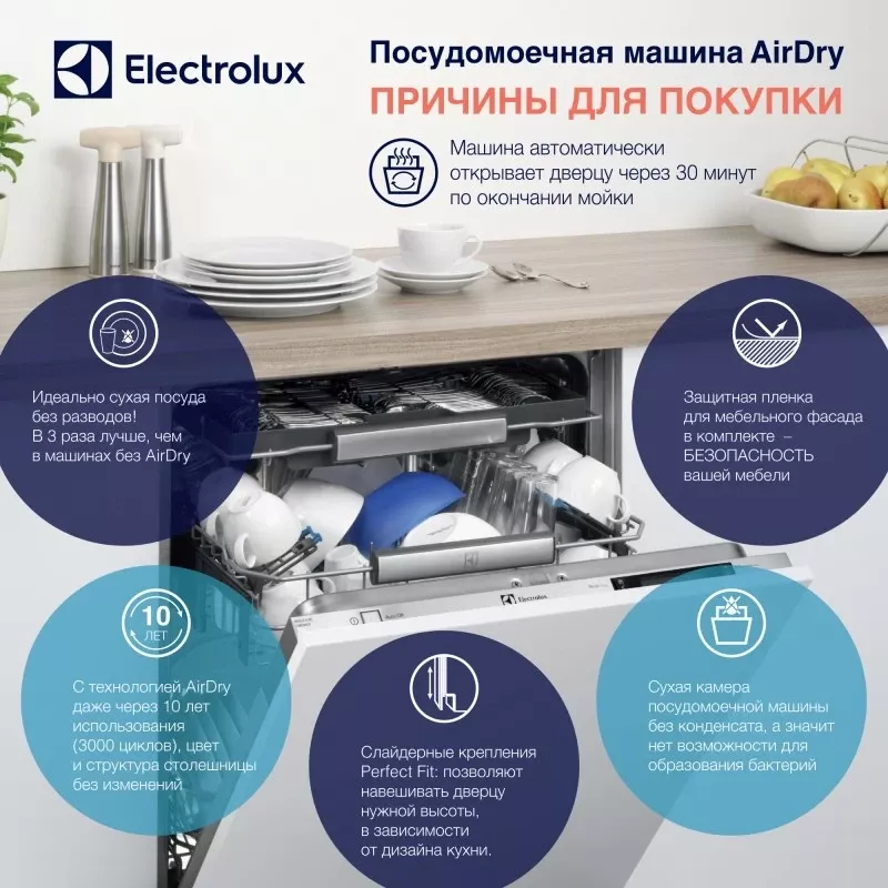 Фото №5 Посудомоечная машина ELECTROLUX ESF9552LOW