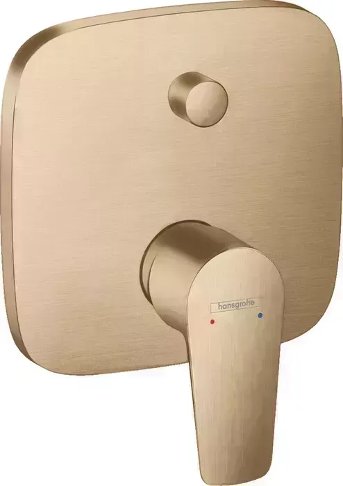 Смеситель для ванны Hansgrohe Talis E с механизмом, бронза (71745140, 1800180)