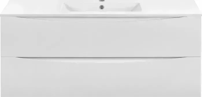 Тумба с раковиной Vincea с Mia 120х46 G.White (VMC-2MC120GW, VBS-13120)