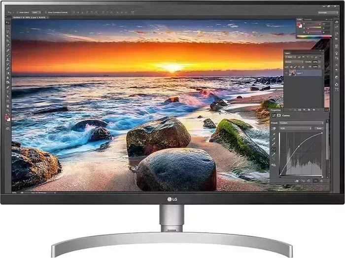 Монитор LG 27UL850-W черный