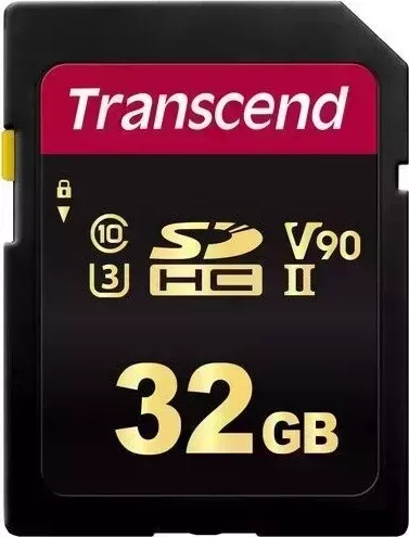 Карта памяти Transcend 32GB SDHC Class 10 UHS-II U3 V90 R285, W180MB/s (TS32GSDC700S)