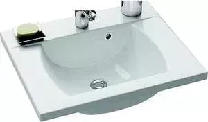 Раковина мебельная RAVAK classic 600 белая с отверстиями (XJD01160000)