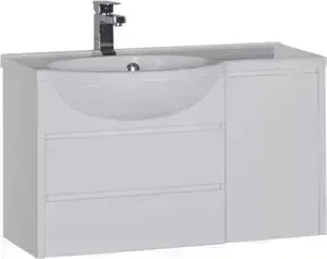 Тумба под раковину AQUANET Лайн 90 L (164936)