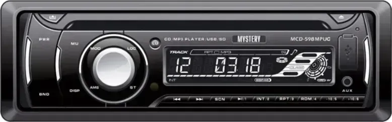Автомагнитола MYSTERY MCD-598MPUC