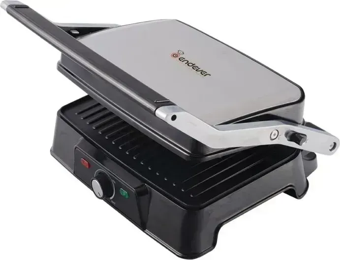 Гриль ENDEVER Grillmaster 220 серебристый/черный