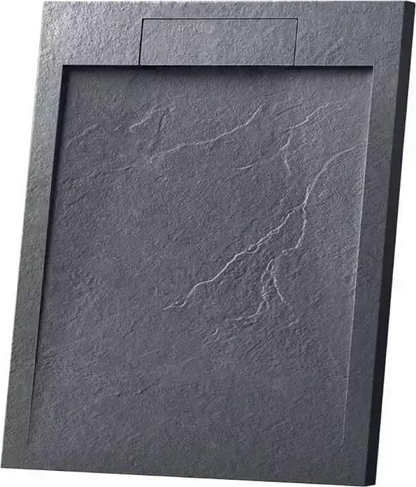 Поддон Vincea Душевой VST-4SRL 90х90 с сифоном, антрацит (VST-4SRL9090A, VSPH-D611)