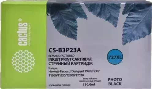 Расходный материал для печати CACTUS CS-B3P23A N727 черный