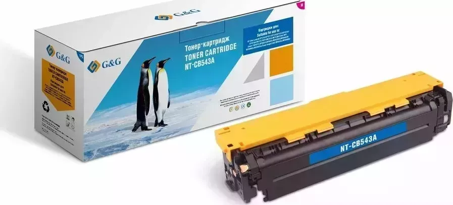 Расходный материал для печати G&G NT-CB543A пурпурный (Картридж)