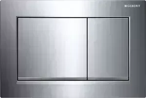 Кнопка смыва Geberit Omega 30 (115.080.KH.1) хром/матовый хром