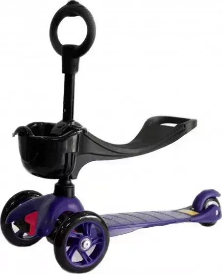 Самокат Trolo Mini 3 в 1 (синий)