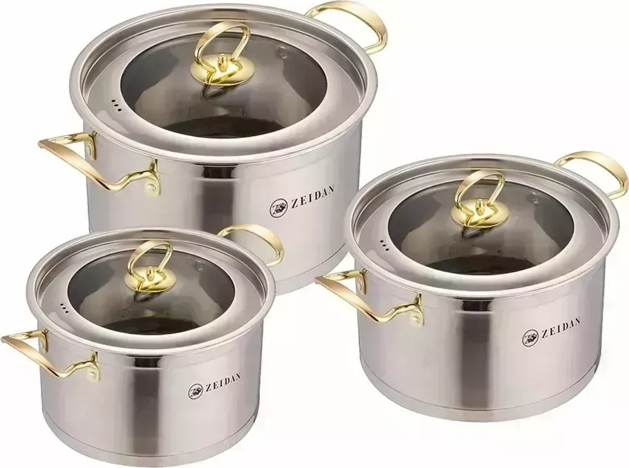 Набор посуды ZEIDAN Z-50652 GOLD