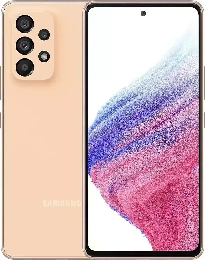 Телефон SAMSUNG Смартфон Galaxy A53 5G 128GB orange (SM-A536)