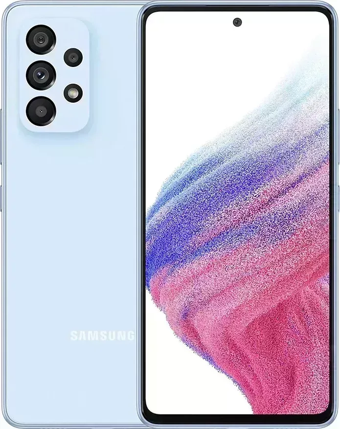 Телефон SAMSUNG Смартфон Galaxy A53 5G 128GB light blue (SM-A536)