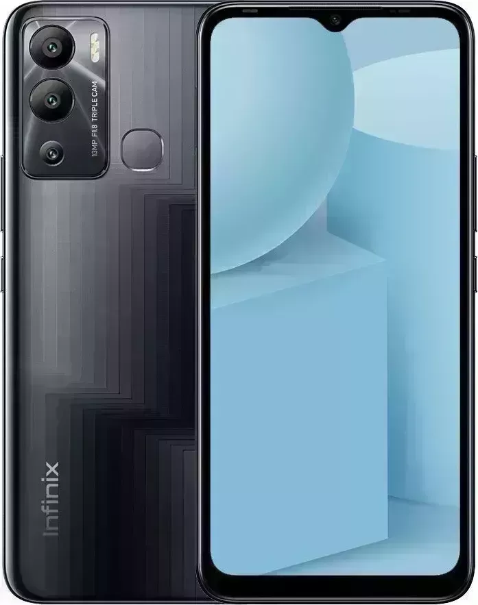 Телефон Infinix Hot 12i 4/64Gb черный