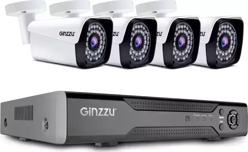 Комплект видеонаблюдения GINZZU HK-840N