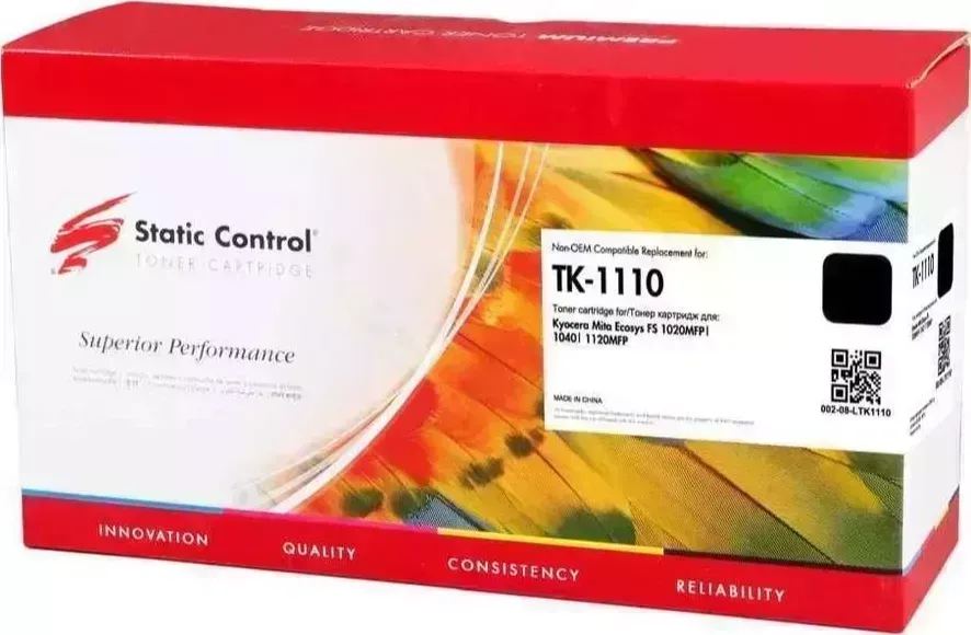 Расходный материал для печати Static Control 002-08-LTK1110 (TK-1110) черный