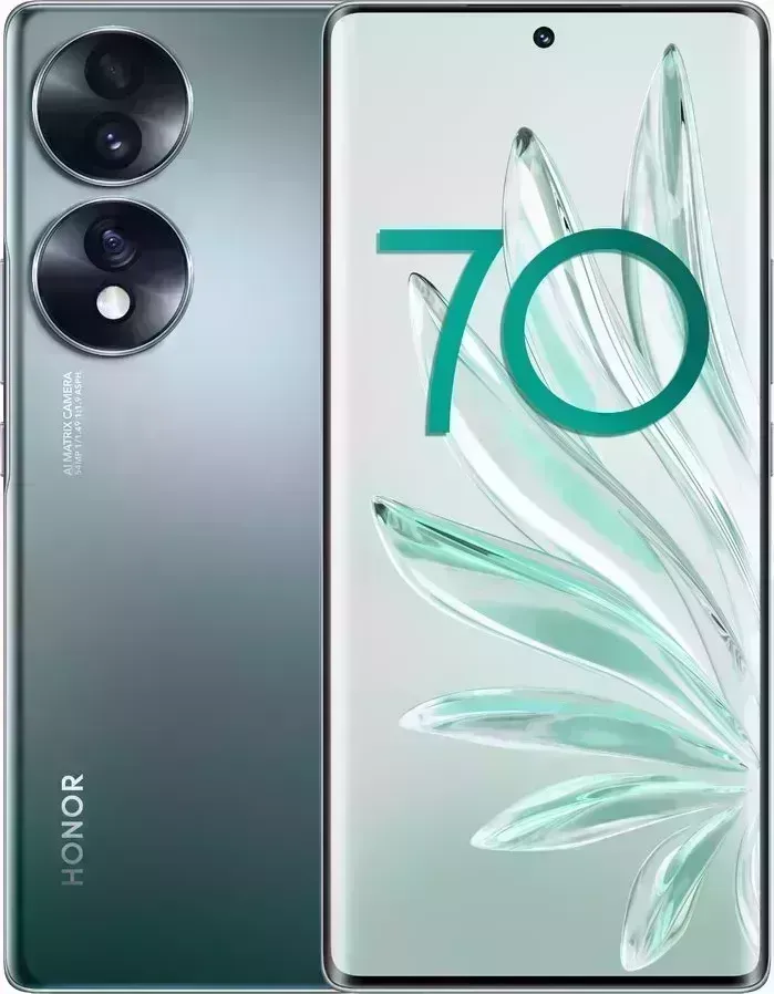 Телефон HONOR Смартфон 70 8/256Gb зеленый (5109AJAG)