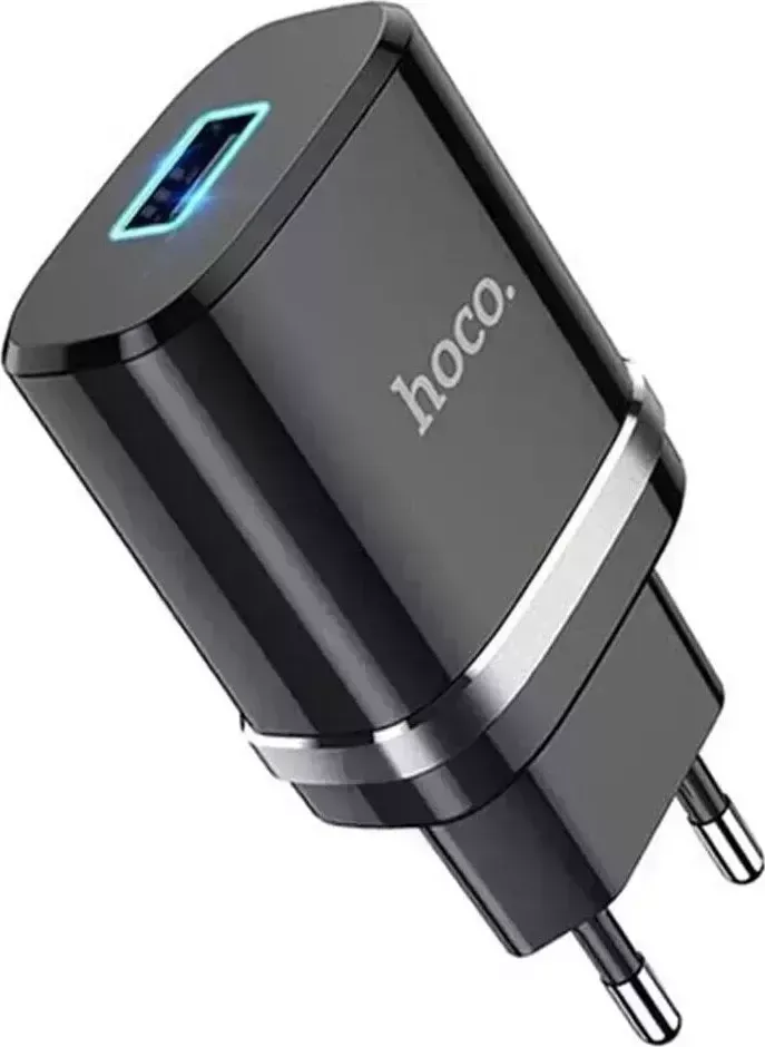 Сетевое зарядное устройство HOCO N1 черный (6931474730916)