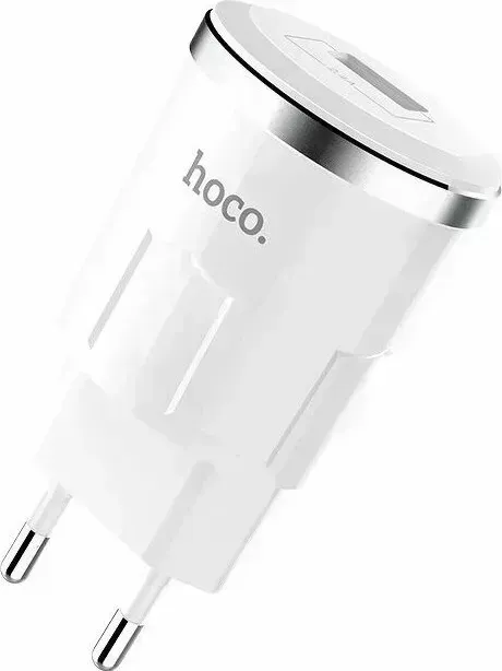 Сетевое зарядное устройство HOCO C37A белый (6957531084846)