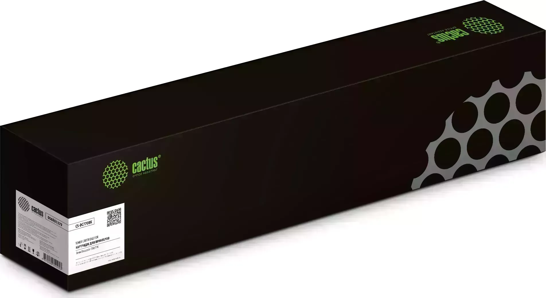 Картридж CACTUS Расходный материал для печати CS-DC770BK 006R01379 черный ( )