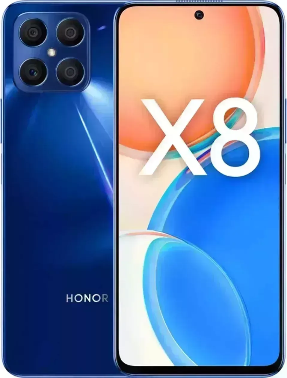 Телефон HONOR Смартфон X8 5G 6/128 OCEAN BLUE (VNE-N41)