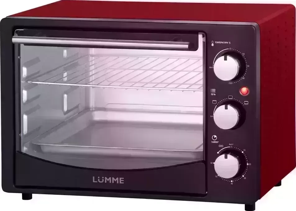 Мини-печь LUMME LU-1710 ночной коралл