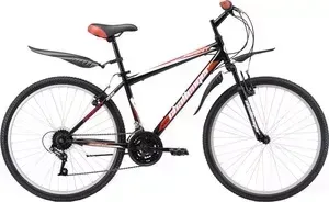 Велосипед CHALLENGER Agent 26 черно-красный 20"