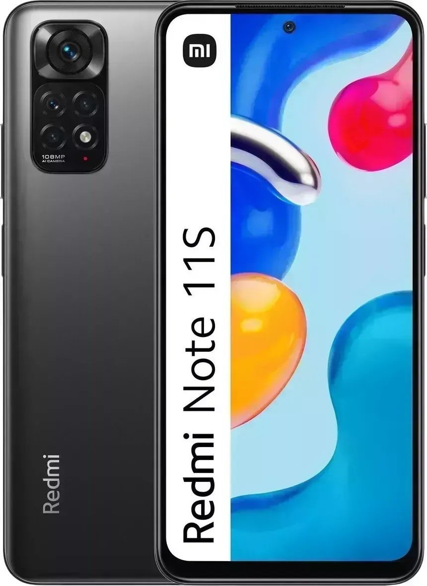 Телефон XIAOMI Смартфон Redmi Note 11S 6/128Gb Graphite Gray