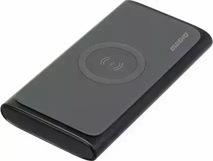 Внешний аккумулятор DIGMA DGPQ10G серый (DGPQ10G22CGY)