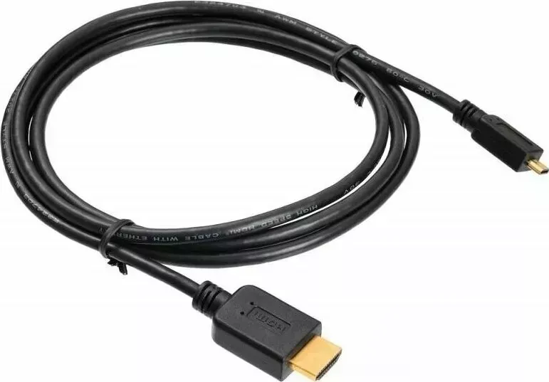 Кабель BURO HDMI 1.4 HDMI (m)-Micro HDMI (m) v1.4 1.8м черный