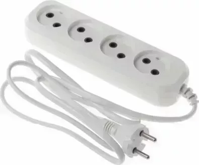 Удлинитель BURO BU-PSL4.5/W 5м белый