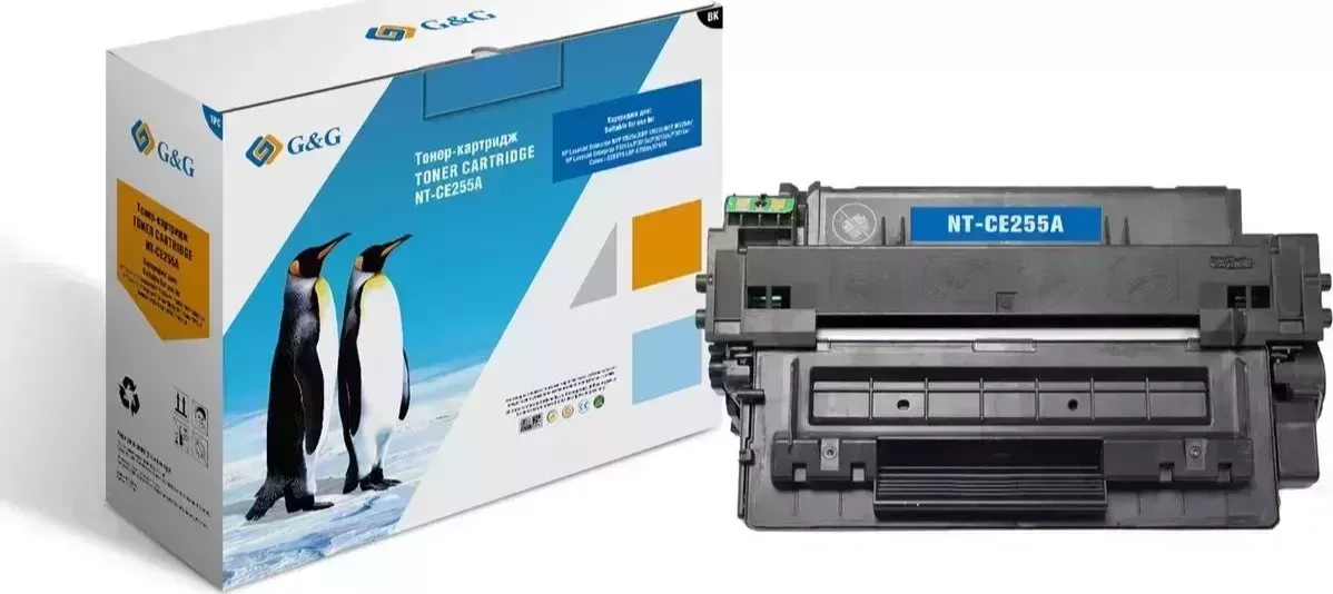 Расходный материал для печати G&G NT-CE255A черный (Картридж)