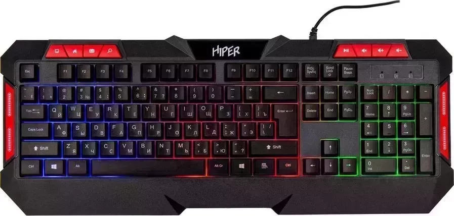 Клавиатура HIPER Inspire KG401 черный