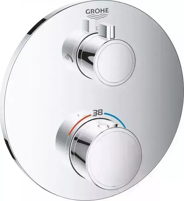 Смеситель для ванны Grohe Grohtherm 24076000 хром