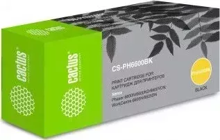 Расходный материал для печати CACTUS CS-PH6600BK