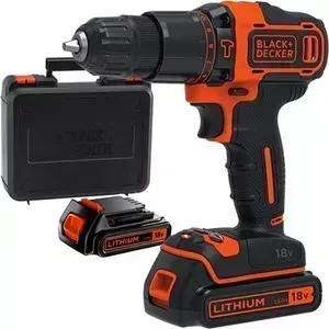 Дрель аккумуляторная BLACK&DECKER BDCHD18KB
