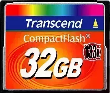 Карта памяти TRANSCEND 32GB CompactFlash 133X TS32GCF133