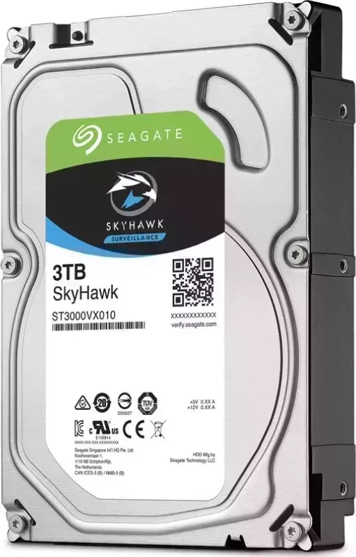 Жесткий диск SEAGATE SkyHawk 3Tb/SATA III/3.5 (ST3000VX010)