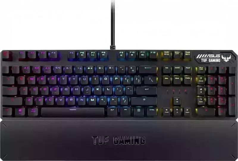Клавиатура ASUS TUF Gaming K3 USB черный (90mp01q0-bkra00)