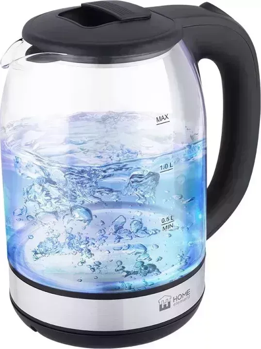Чайник Home Element HE-KT2300 черный жемчуг