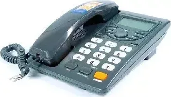 Проводной телефон Вектор 801/08 BLACK