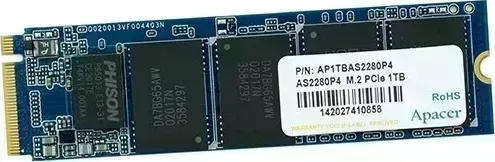 SSD накопитель Apacer AS2280P4 1TB (AP1TBAS2280P4-1)
