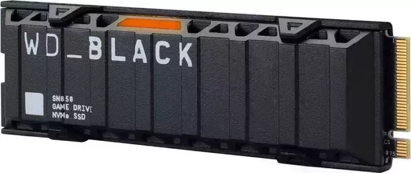 SSD накопитель Western Digital SN850 M.2/2280/500GB BLACK (WDS500G1XHE)