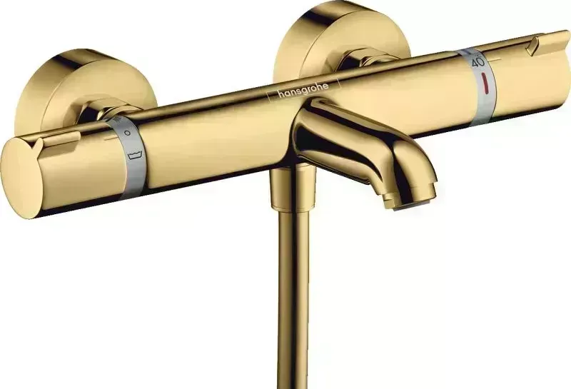 Смеситель для ванны Hansgrohe Ecostat Comfort 13114990 золото