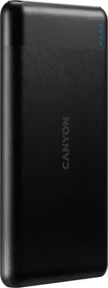 Внешний аккумулятор CANYON PB-107 черный (cne-cpb1007b)
