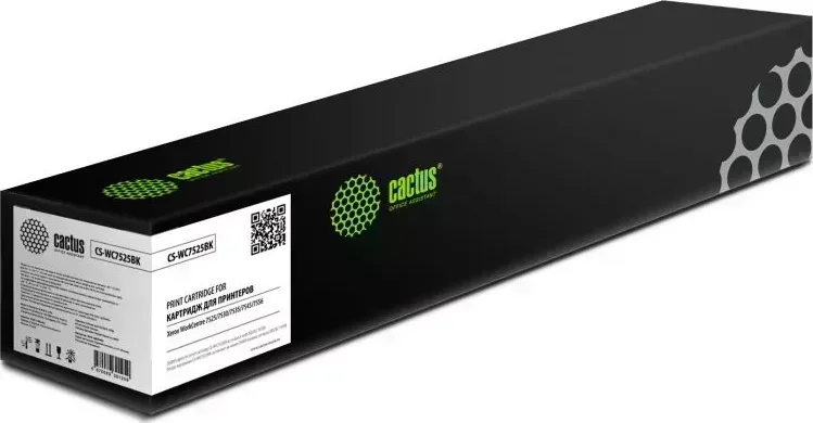 Расходный материал для печати CACTUS CS-WC7525BK черный