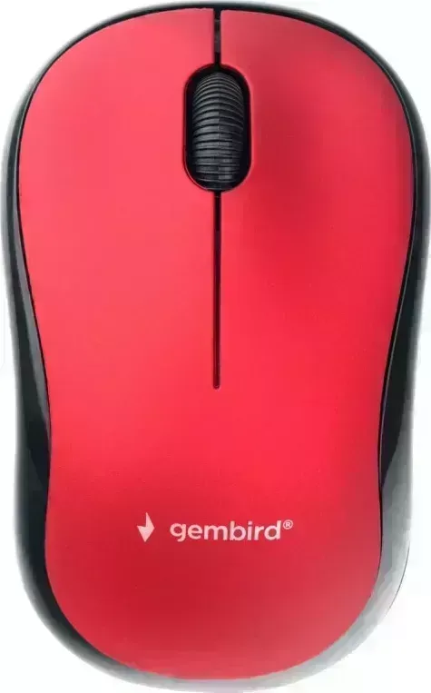 Мышь компьютерная GEMBIRD MUSW-270 красный (18827)
