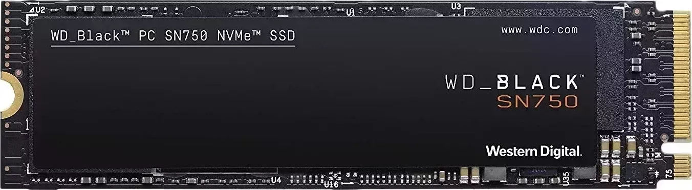 SSD накопитель Western Digital Black PCI-E SN750 250Gb M.2 2280 (WDS250G1B0E)