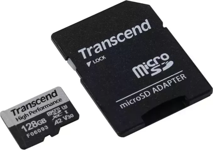 Карта памяти TRANSCEND microSD 128GB TS128GUSD340S